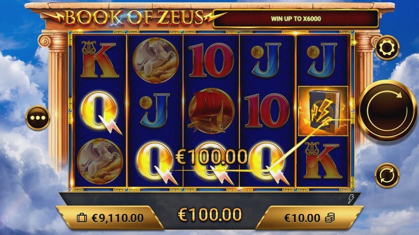 Screenshot Book of Zeus 3 