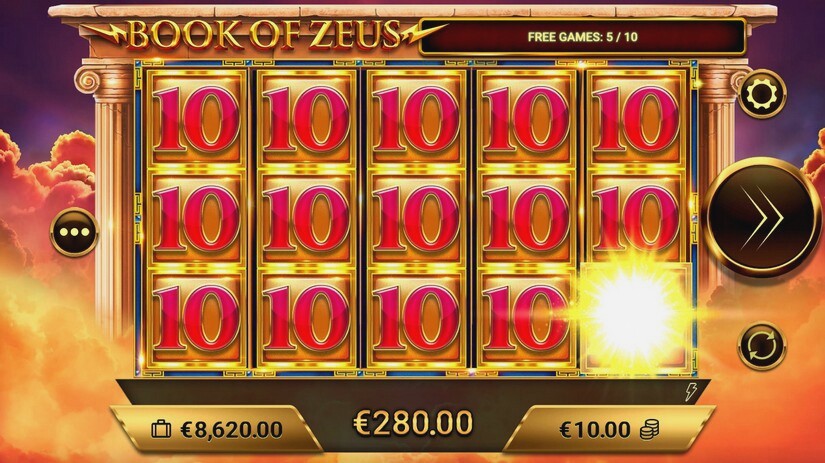 Screenshot Book of Zeus 5 