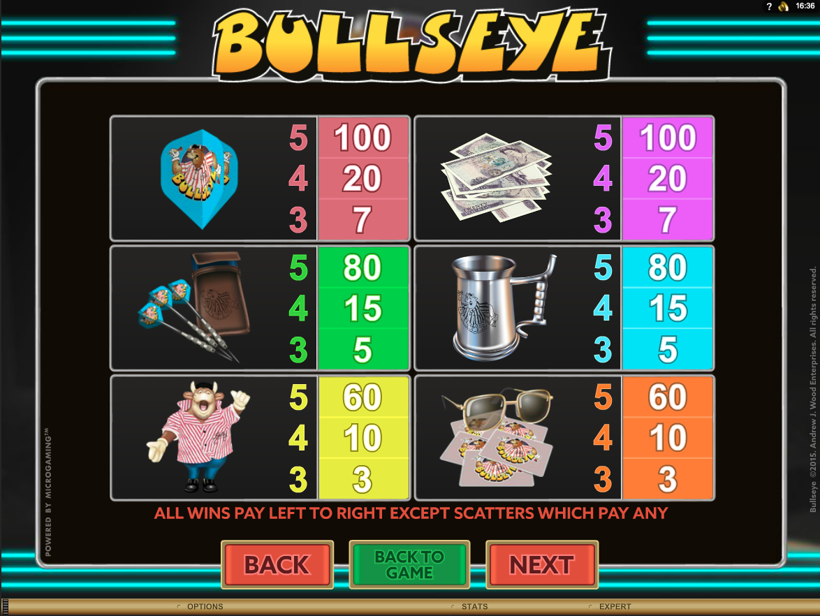 Screenshot Bullseye 5 