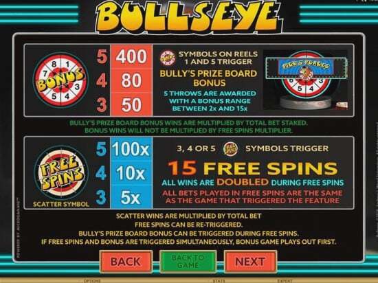 Screenshot Bullseye 9 