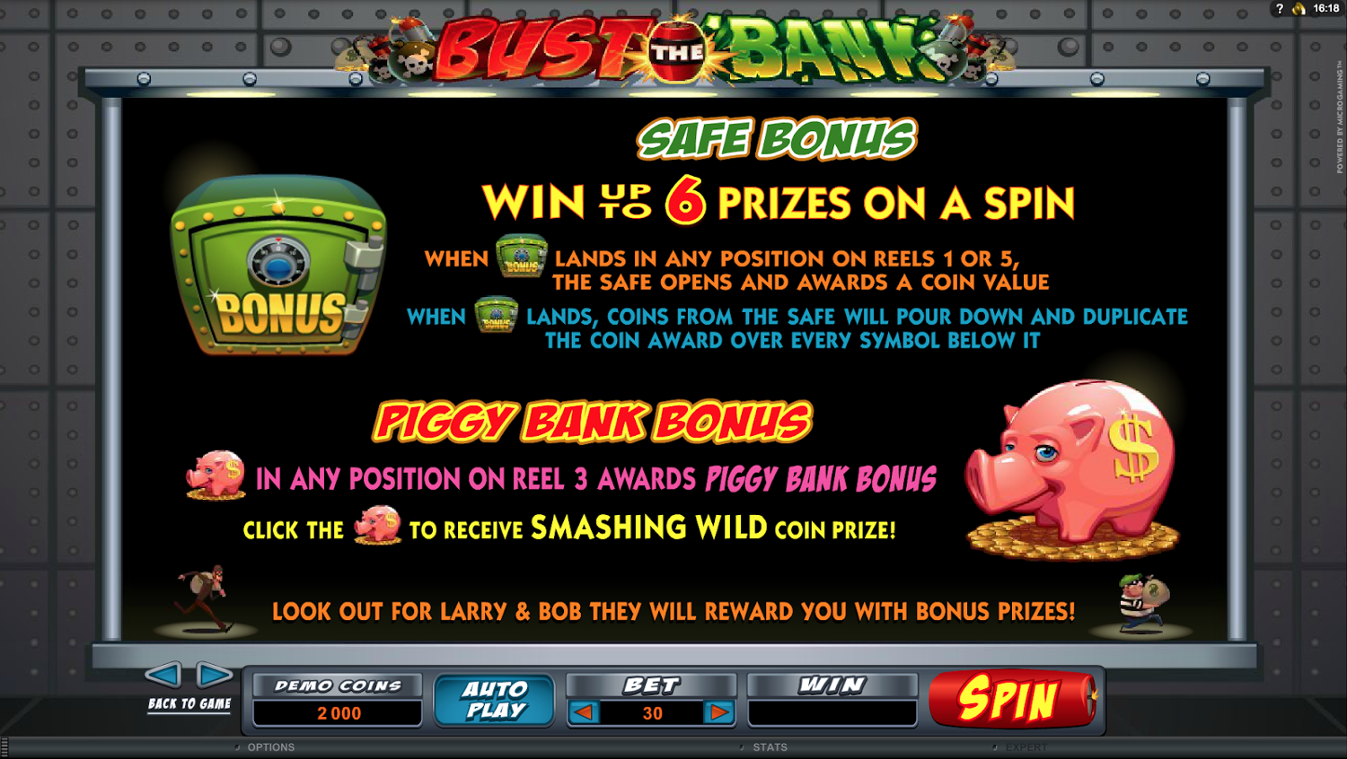 Screenshot Bust The Bank 2 