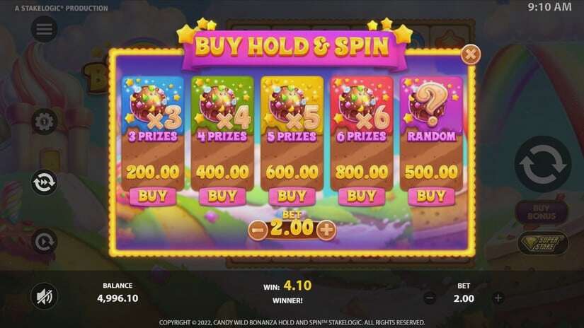 Screenshot Candy Wild Bonanza 3 