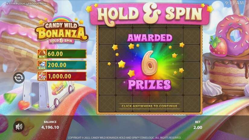 Screenshot Candy Wild Bonanza 4 