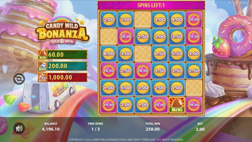 Screenshot Candy Wild Bonanza 6 