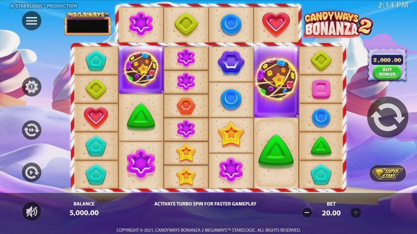 Screenshot Candyways Bonanza 2 Megaways 1 