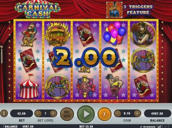 Screenshot Carnival Cash 6 