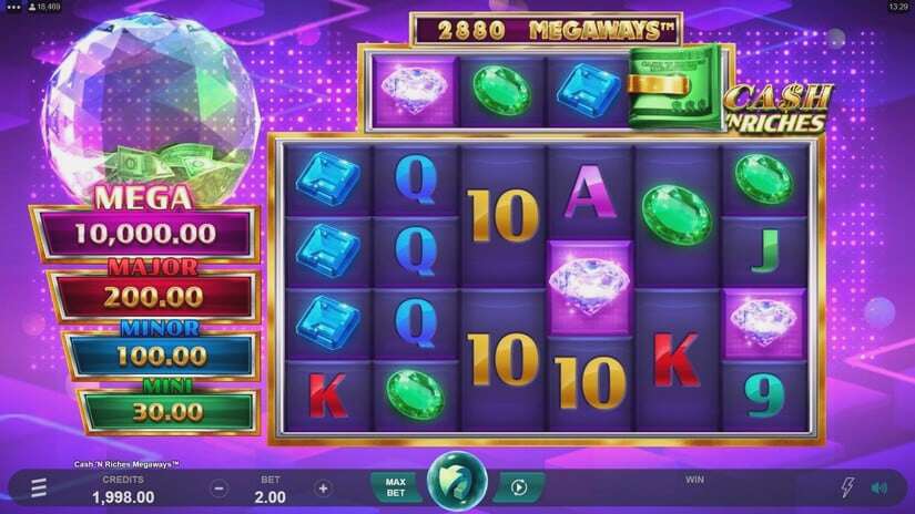 Screenshot Cash ‘N Riches Megaways 1 