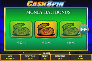 Screenshot Cash Spin 10 