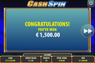 Screenshot Cash Spin 9 