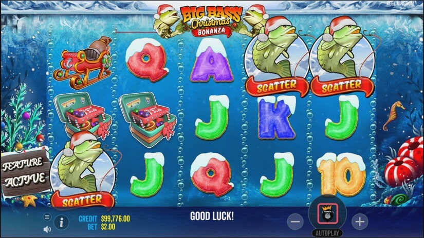 Screenshot Christmas Big Bass Bonanza 10 