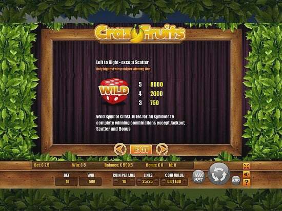 Screenshot Crazy Fruits 5 