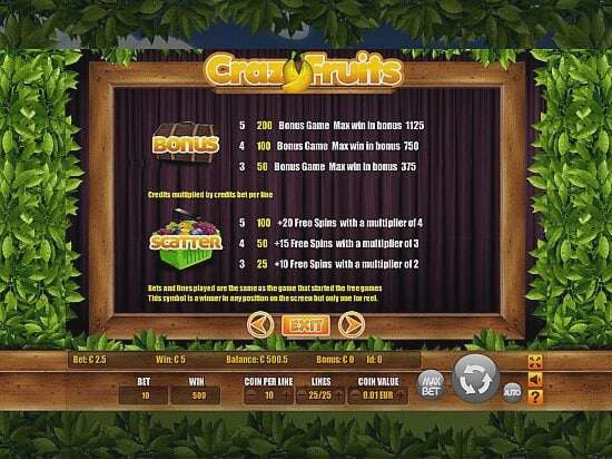 Screenshot Crazy Fruits 6 