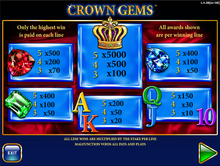 Screenshot Crown Gems 2 