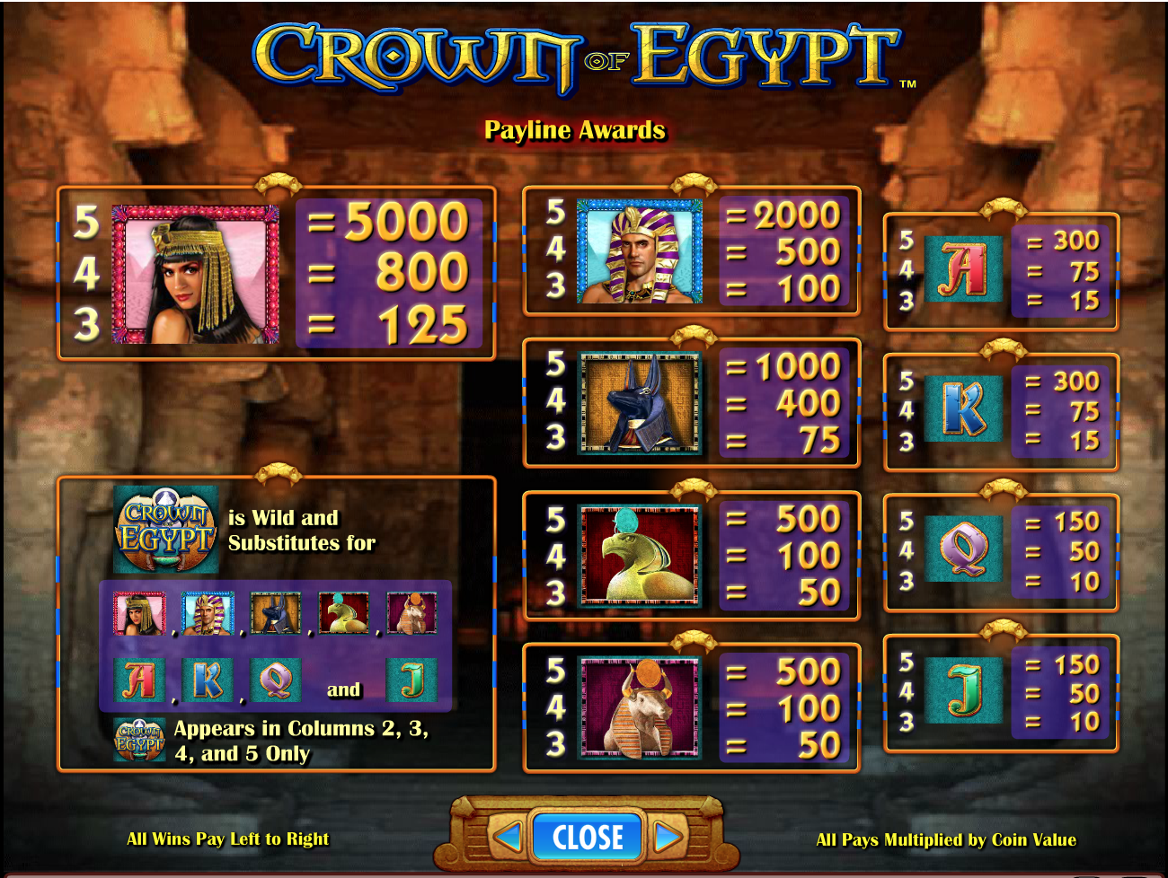 Screenshot Crown of Egypt 1 