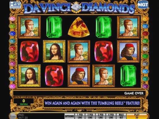 Screenshot Da Vinci Diamonds 4 