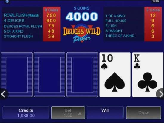 Screenshot Deuces Wild 5 