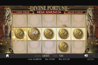 Screenshot Divine Fortune 10 