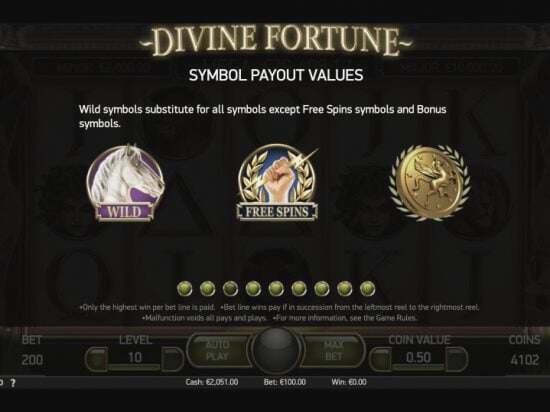 Screenshot Divine Fortune 5 