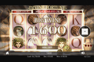 Screenshot Divine Fortune 9 