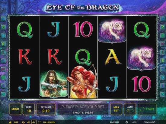 Screenshot Eye of the Dragon 1 