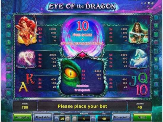 Screenshot Eye of the Dragon 5 