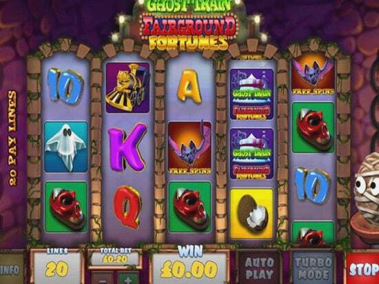 Screenshot Fairground Fortunes Ghost Train 1 