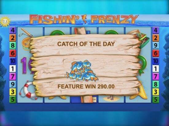 Screenshot Fishin Frenzy 5 