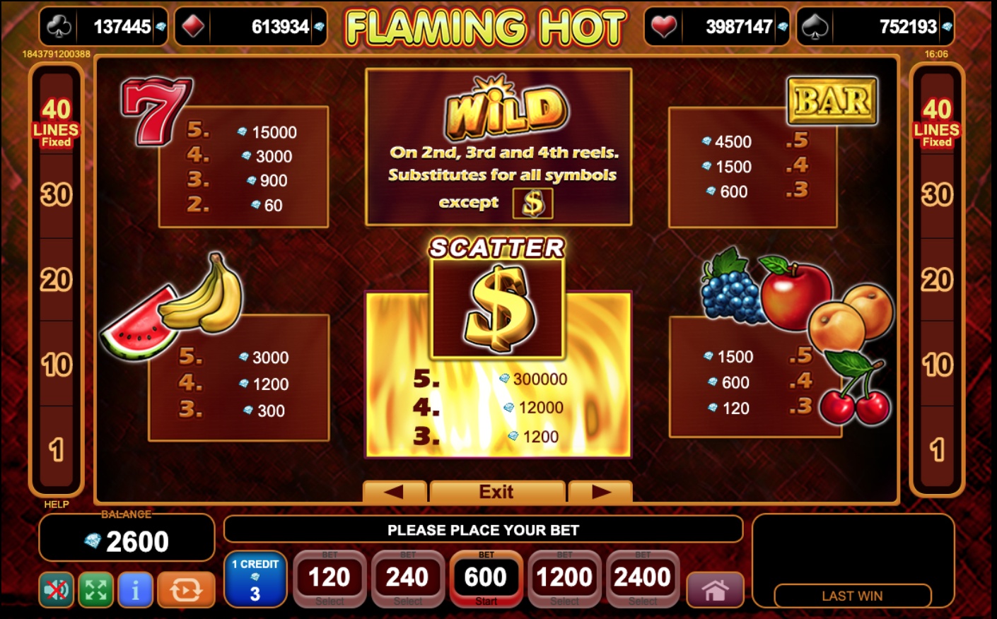 Screenshot Flaming Hot 2 