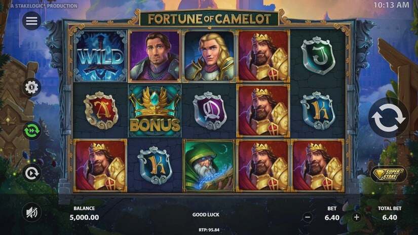 Screenshot Fortune of Camelot 1 