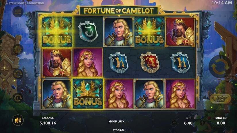 Screenshot Fortune of Camelot 3 