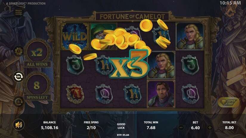 Screenshot Fortune of Camelot 5 