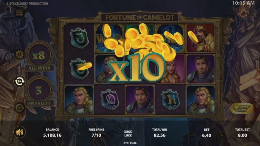 Screenshot Fortune of Camelot 7 