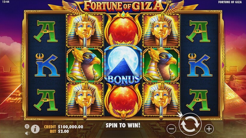 Screenshot Fortune of Giza 1 