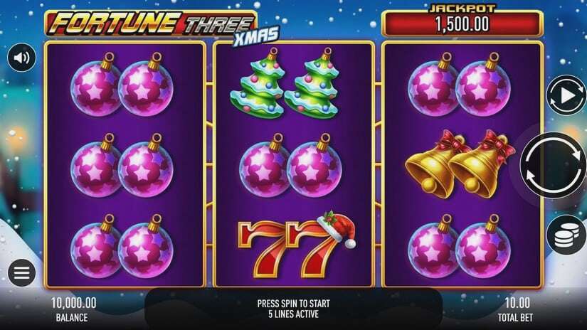 Screenshot Fortune Three Xmas 1 