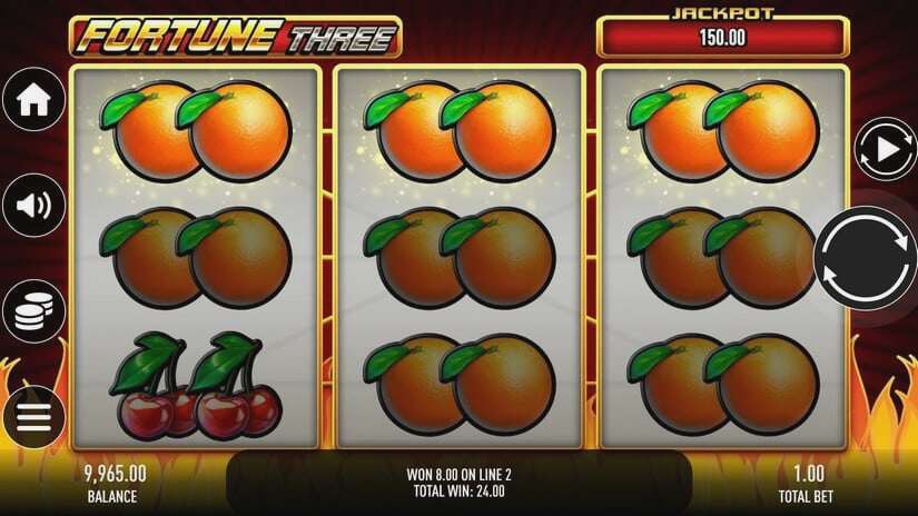 Screenshot Fortune Three 3 