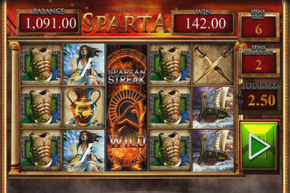 Screenshot Fortunes Of Sparta 2 