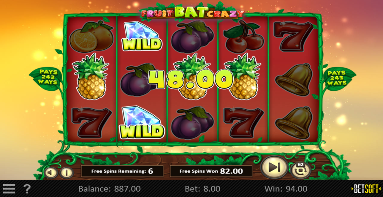 Screenshot Fruit Bat Crazy 2 