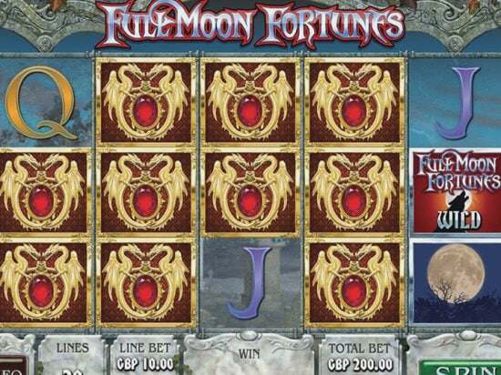 Screenshot Full Moon Fortunes 3 