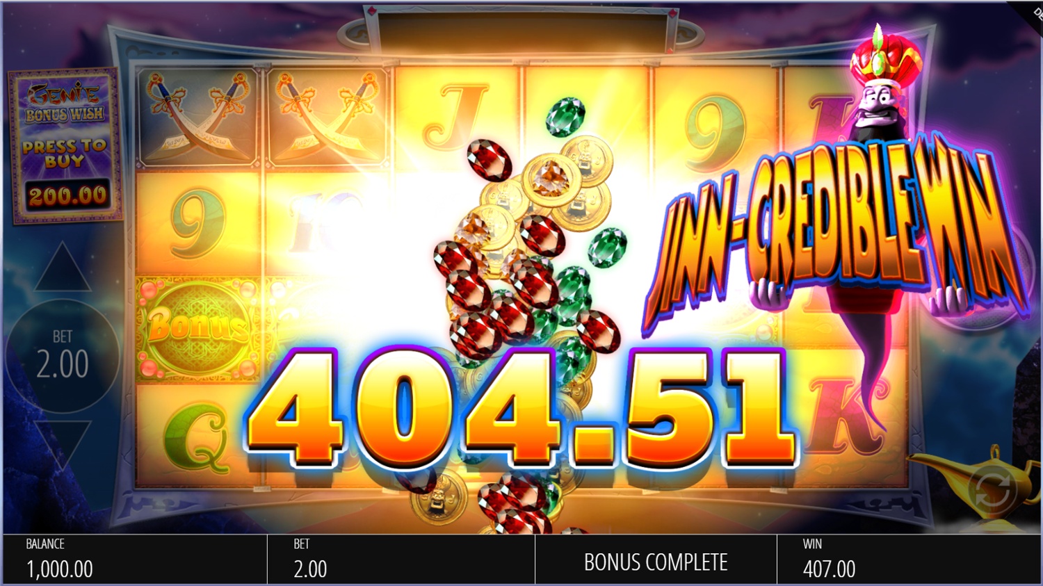 Screenshot Genie Jackpots Megaways 1 