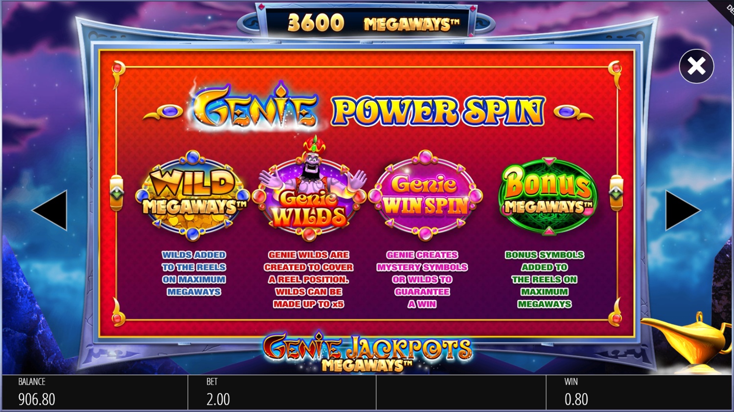 Screenshot Genie Jackpots Megaways 3 