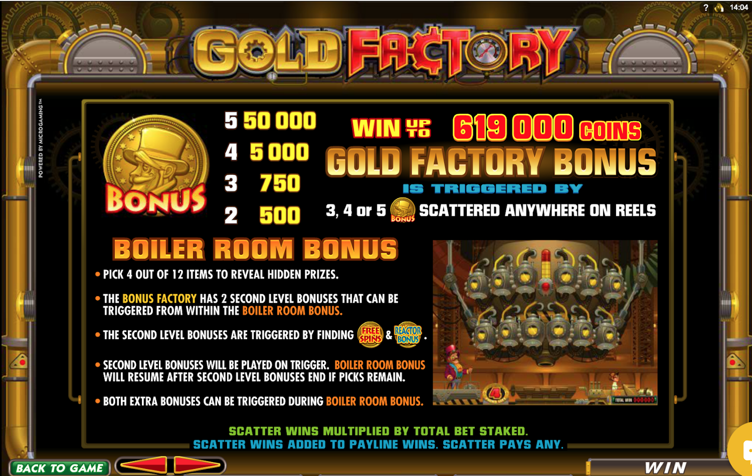 Screenshot Gold Factory 3 