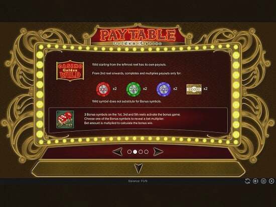 Screenshot Golden Casino 5 