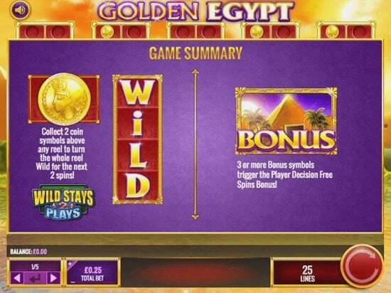 Screenshot Golden Egypt 3 