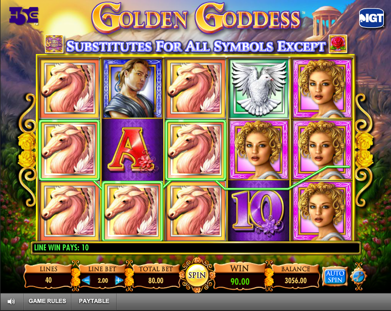 Screenshot Golden Goddess 1 