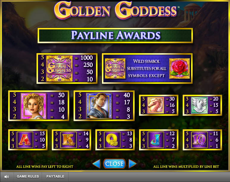 Screenshot Golden Goddess 2 