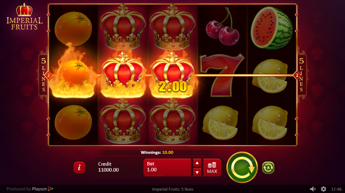 Screenshot Imperial Fruits 1 