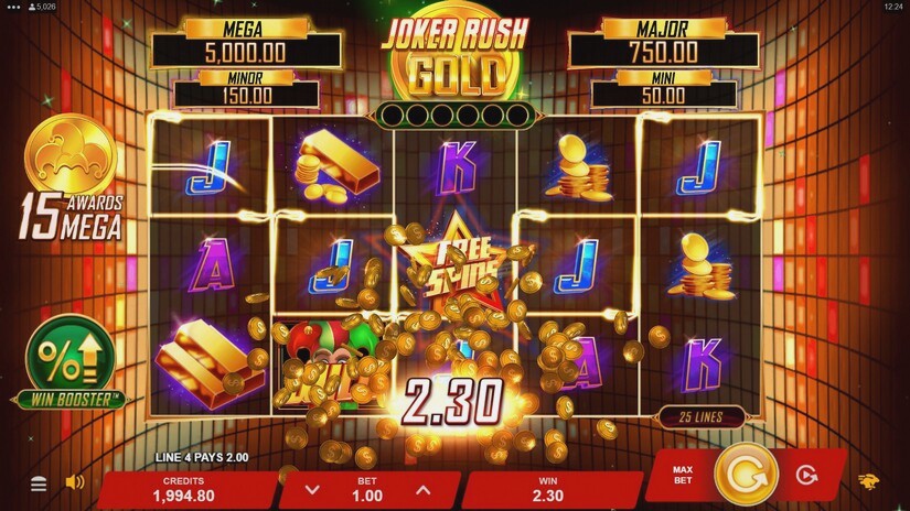 Screenshot Joker Rush Gold 2 