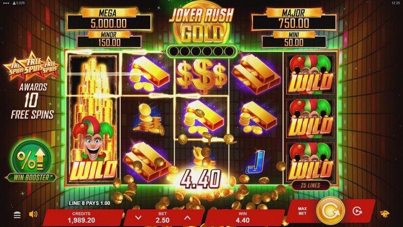 Screenshot Joker Rush Gold 3 