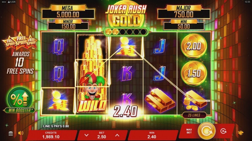 Screenshot Joker Rush Gold 4 