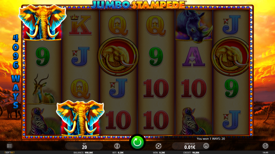 Screenshot Jumbo Stampede 3 